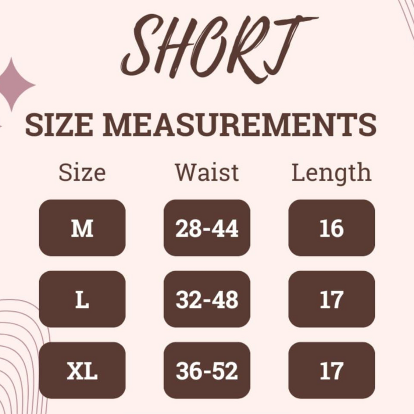Pack of 3 Plain Shorts For Women ( CN-IN-006 )